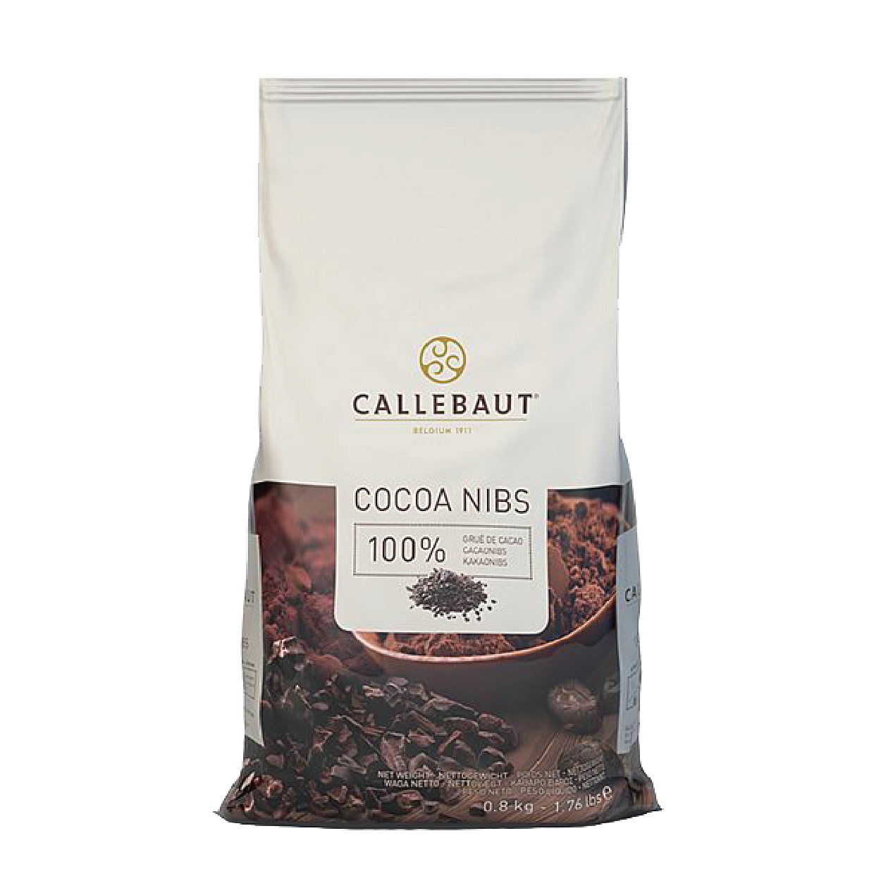 Callebaut 100 Pure Roasted Cocoa Nibs Sejati Bakery